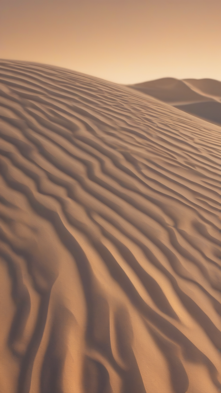 gradient sand dunes with soft shadows