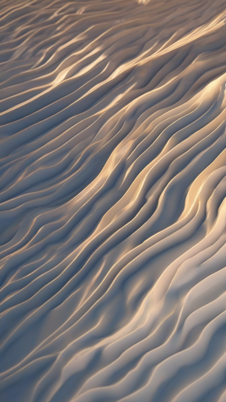 minimal waves with sunlight highlights