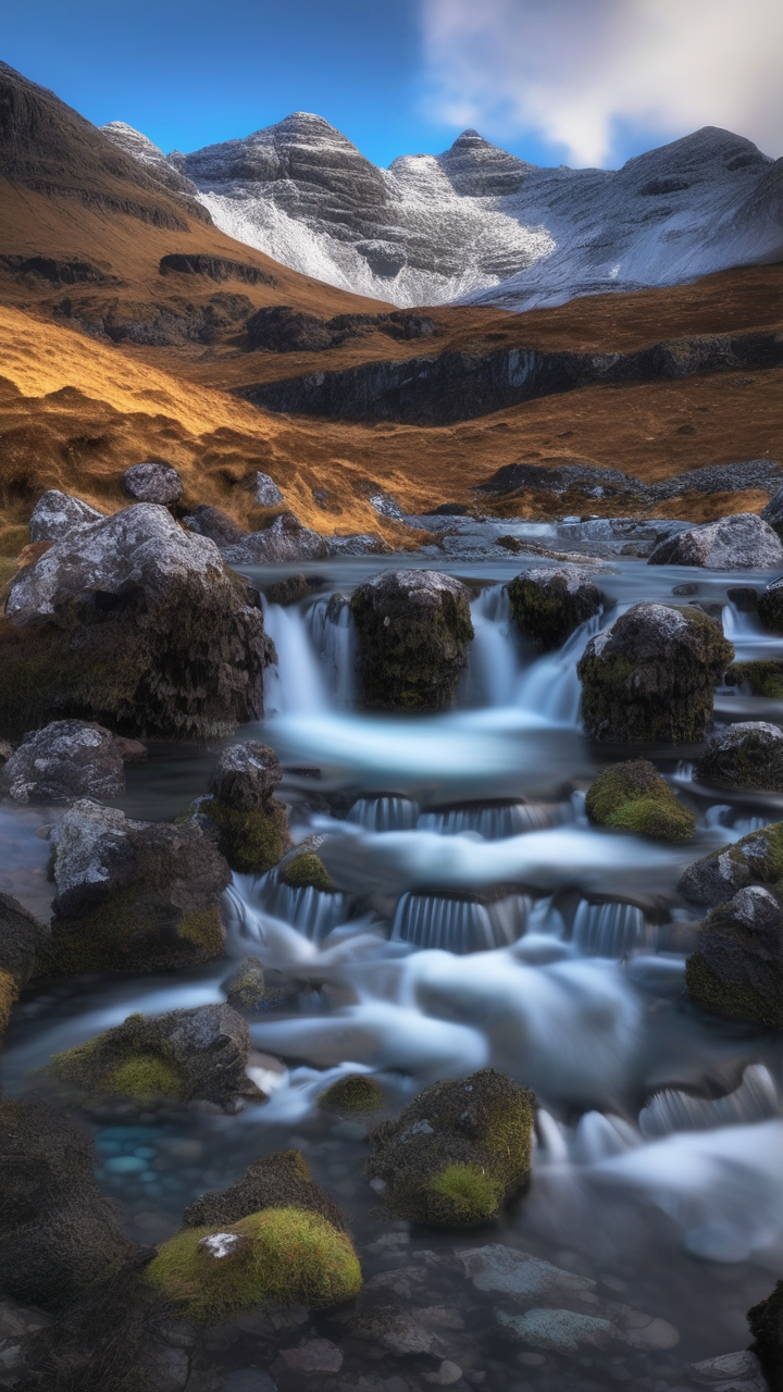 The Fairy Pools on the Isle of Skye Scotland