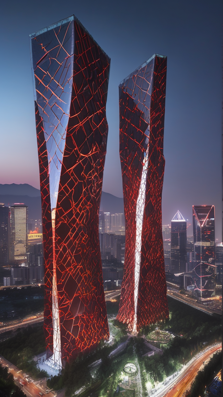 The CCTV Headquarters in Beijing