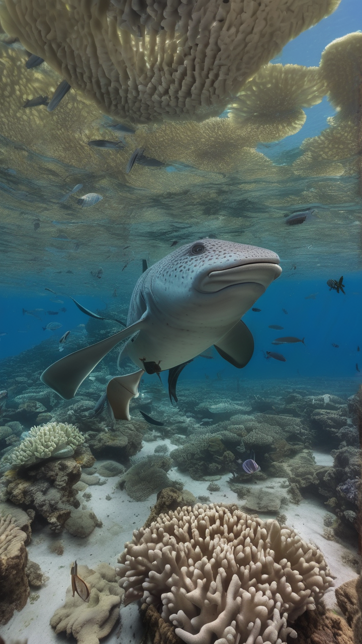 The Red Sea coral gardens photographed in perfect clarity