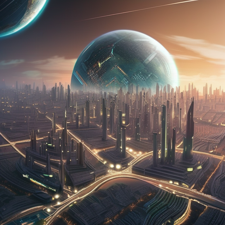 Planet-city — an entire world covered in megacity