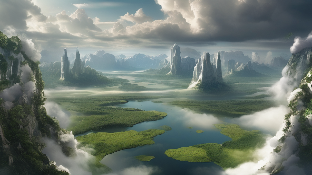 A terraformed Venus concept