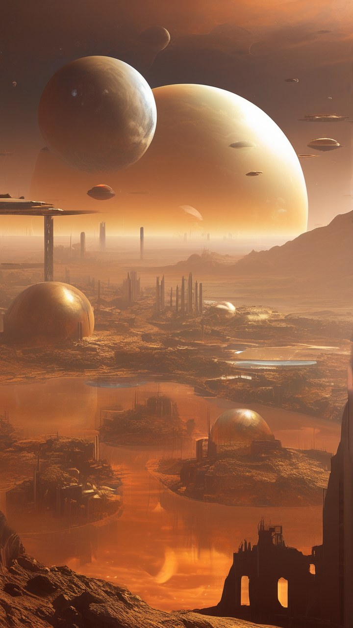 Space colony on Titan