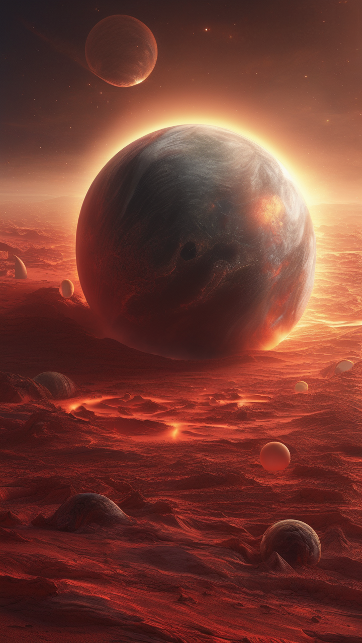 The death of the sun — red giant phase
