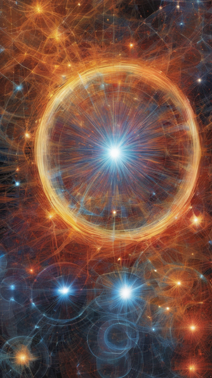 The big bang visualization — the first second