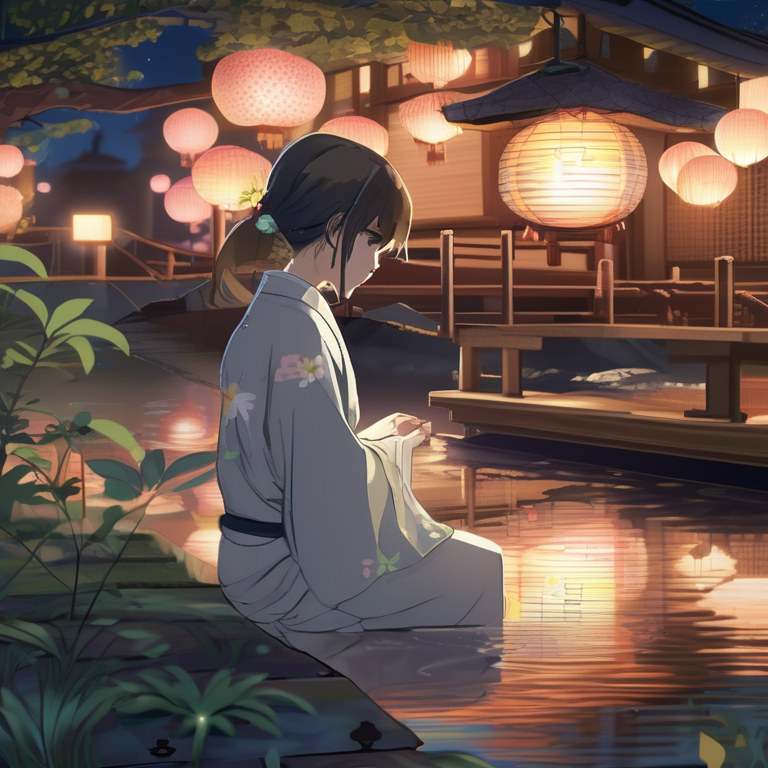 Anime festival scene