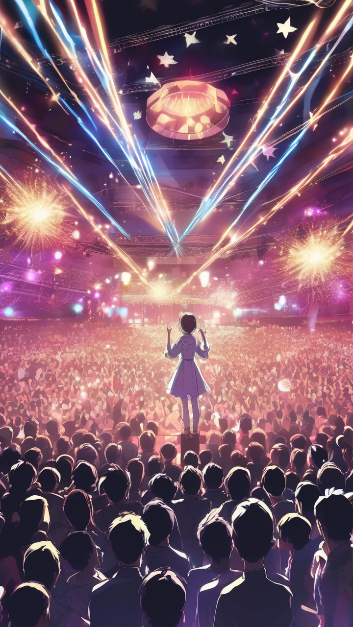 Anime idol concert