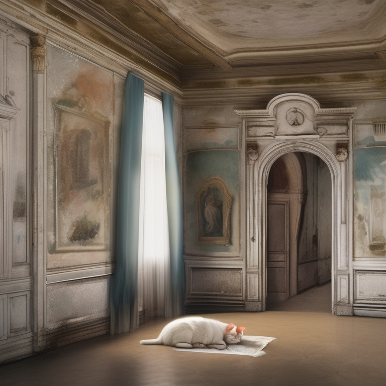 An old Venetian palazzo interior