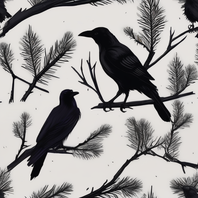 Dark Christmas aesthetic — black Christmas tree