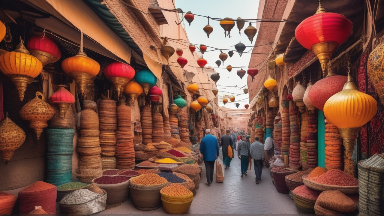 Marrakech souk