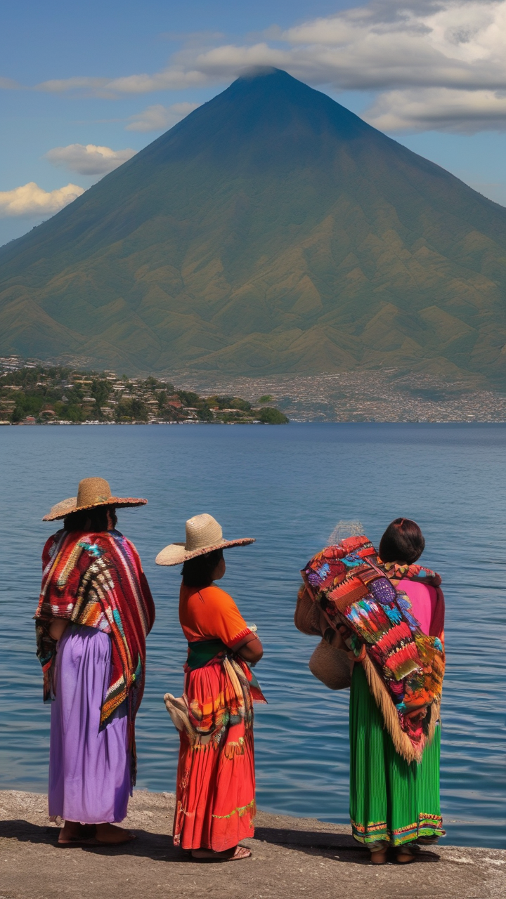 Guatemalan Lake Atitlan