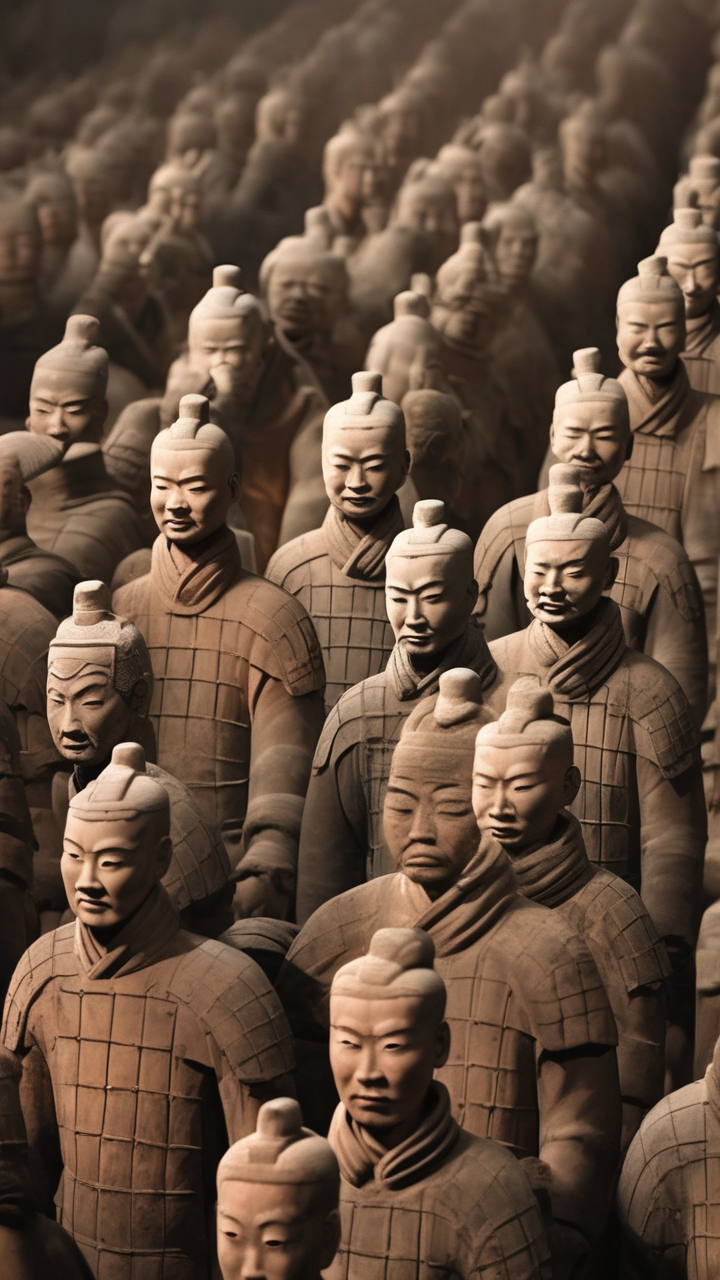 The Terracotta Army in Xi'an