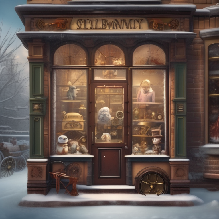 A steampunk toy shop