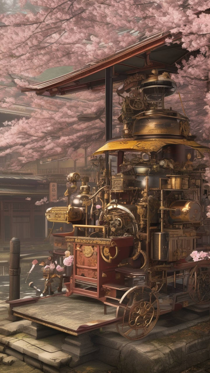 Steampunk Japan — Meiji Era Japan with added steam technology