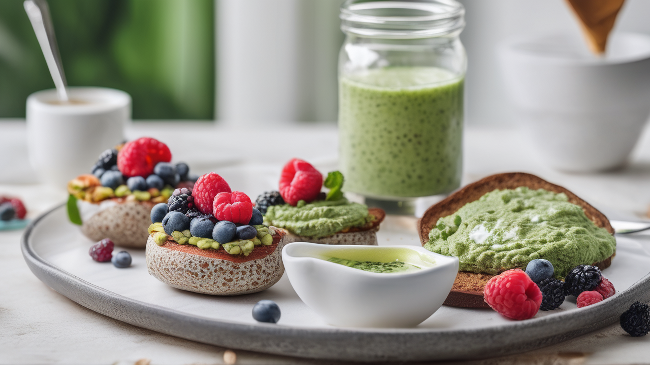 A breakfast of champions — chia pudding