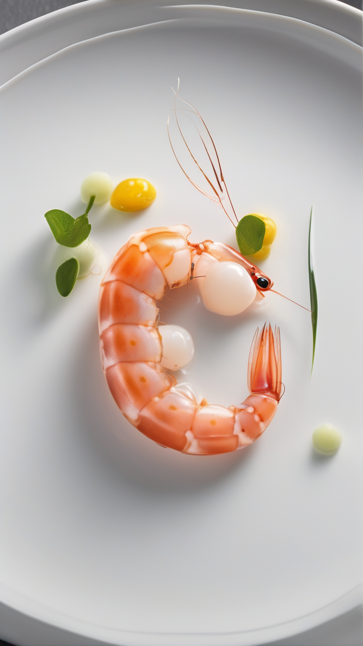 A tasting menu small plate — modernist cuisine