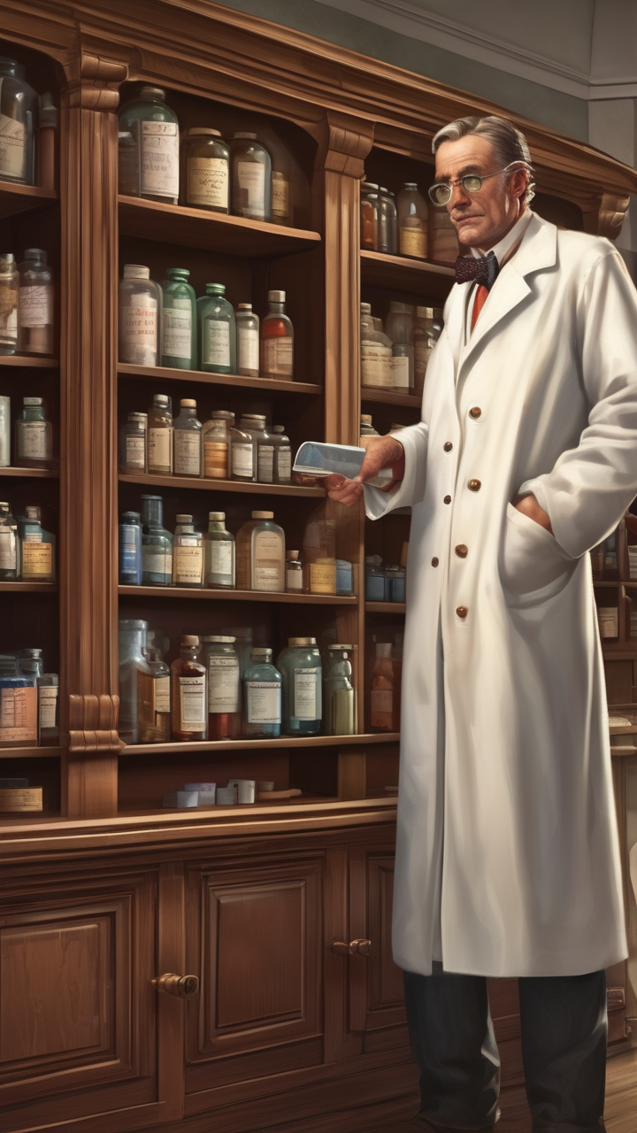 An old pharmacy