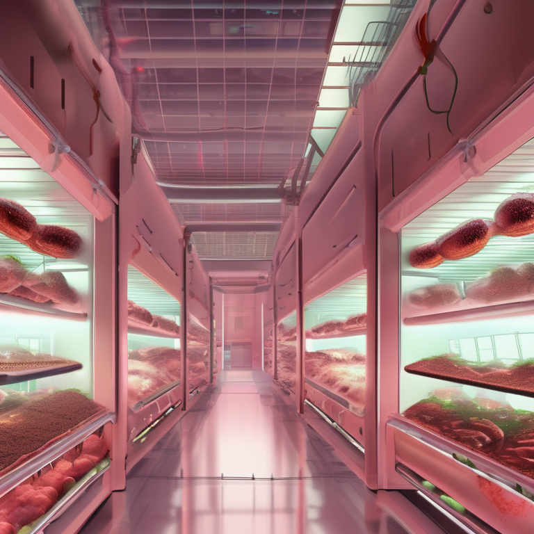The first lab-grown meat farm — enormous bioreactors