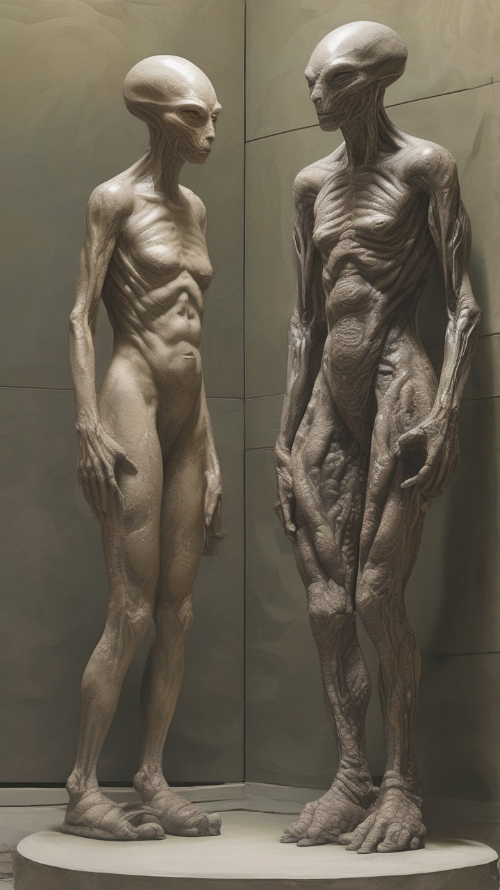 First encounter with an alien intelligence — two entities across an incomprehensible cultural divide