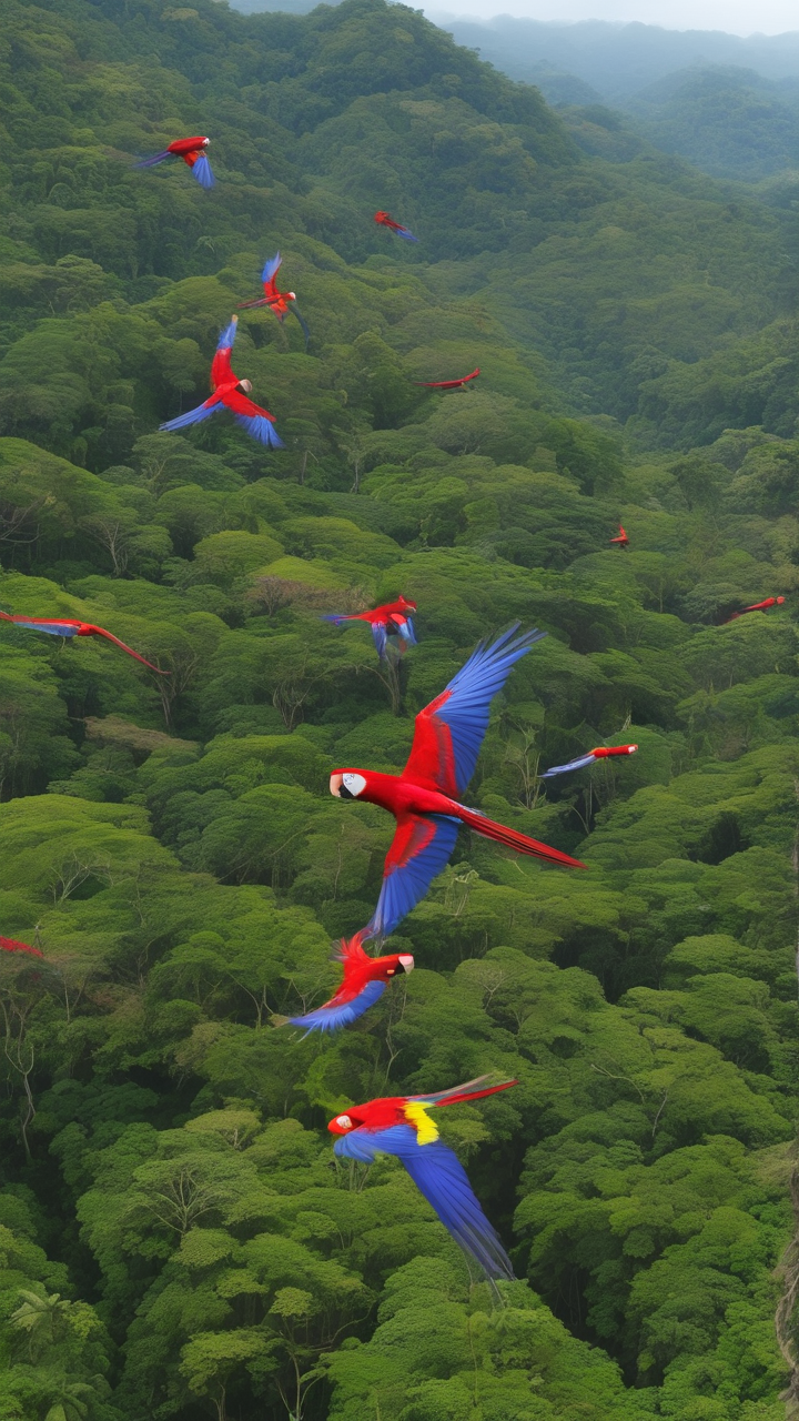 The Corcovado National Park in Costa Rica