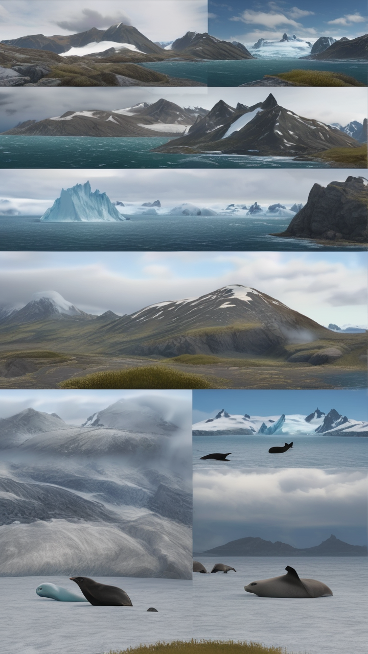 The South Georgia Island subantarctic tundra