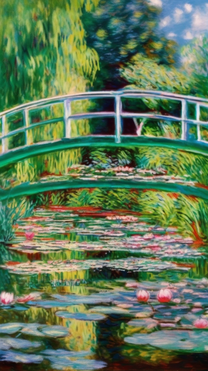 Claude Monet's garden at Giverny in June