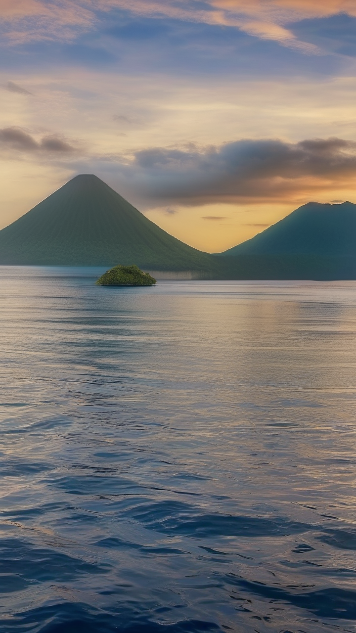 The Banda Sea in Indonesia