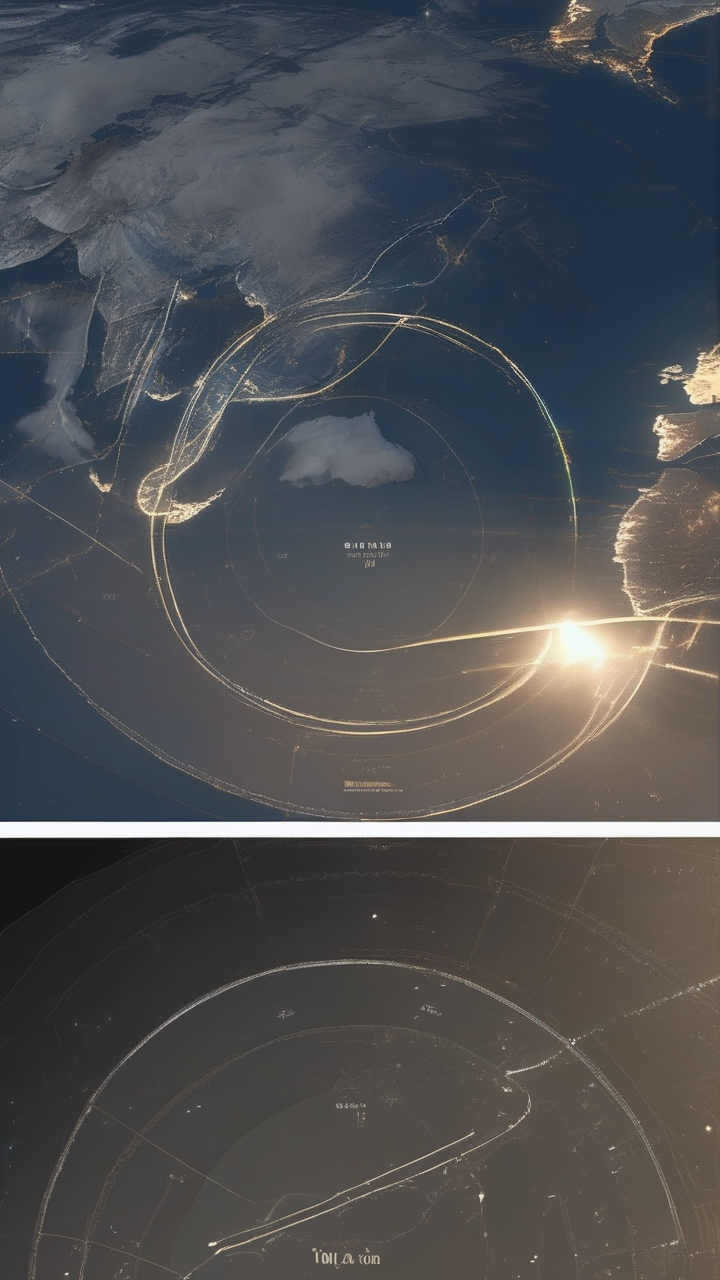 The day side and night side of Earth in perfect balance at the equinox