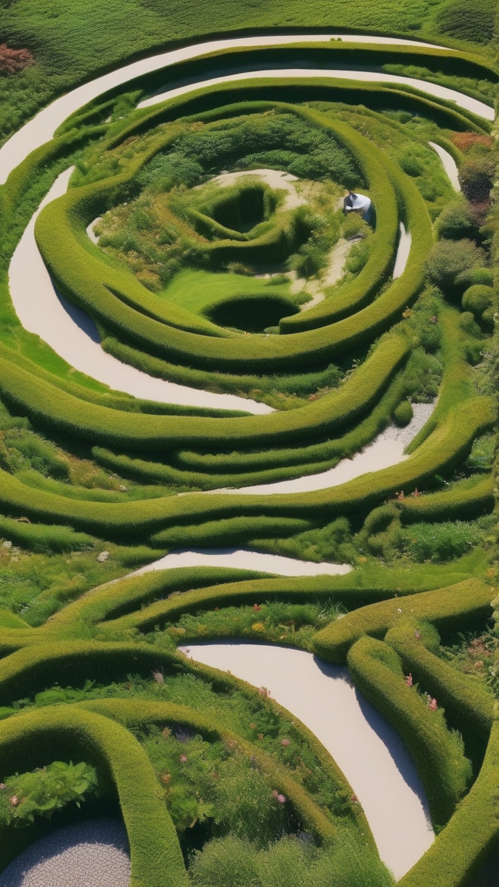 The Garden of Cosmic Speculation in Scotland