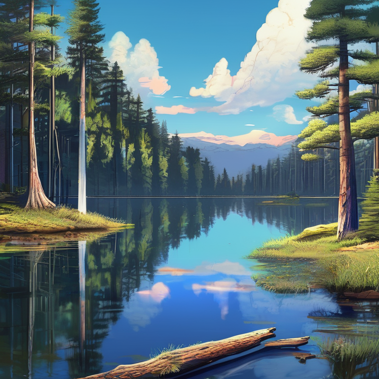 Crystal Lake Reflection