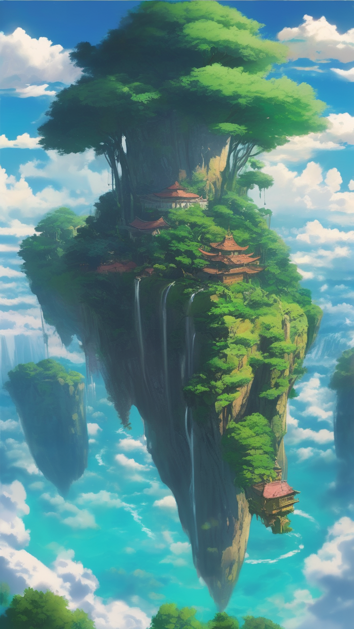 Floating Sky Islands