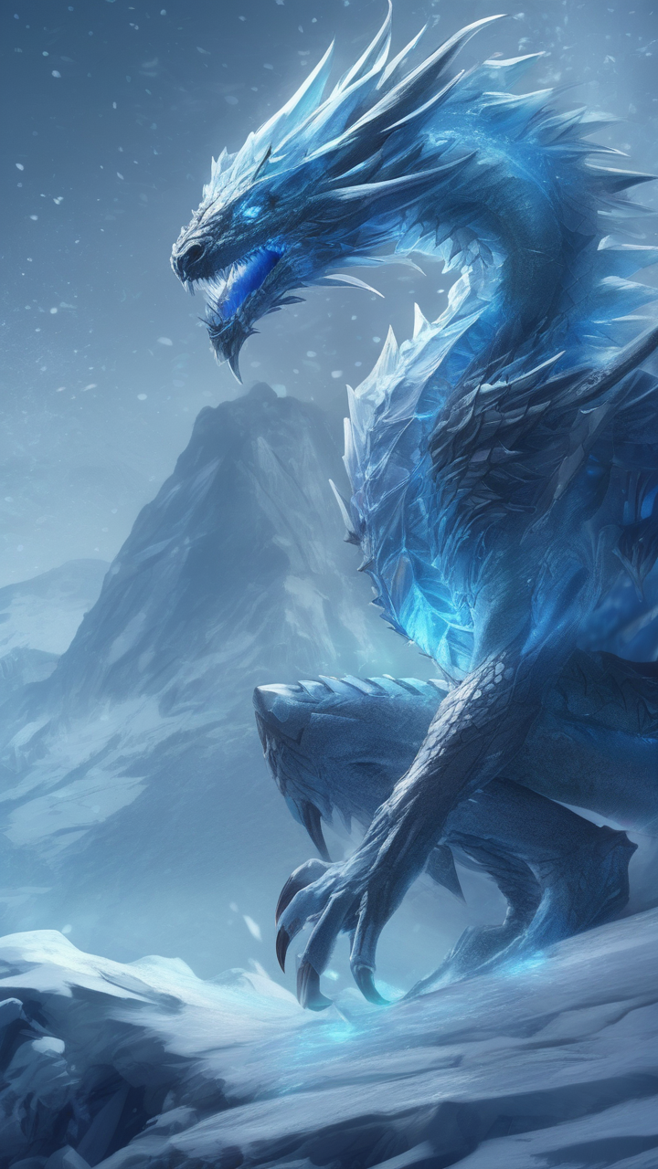 Glacier Cave Dragon