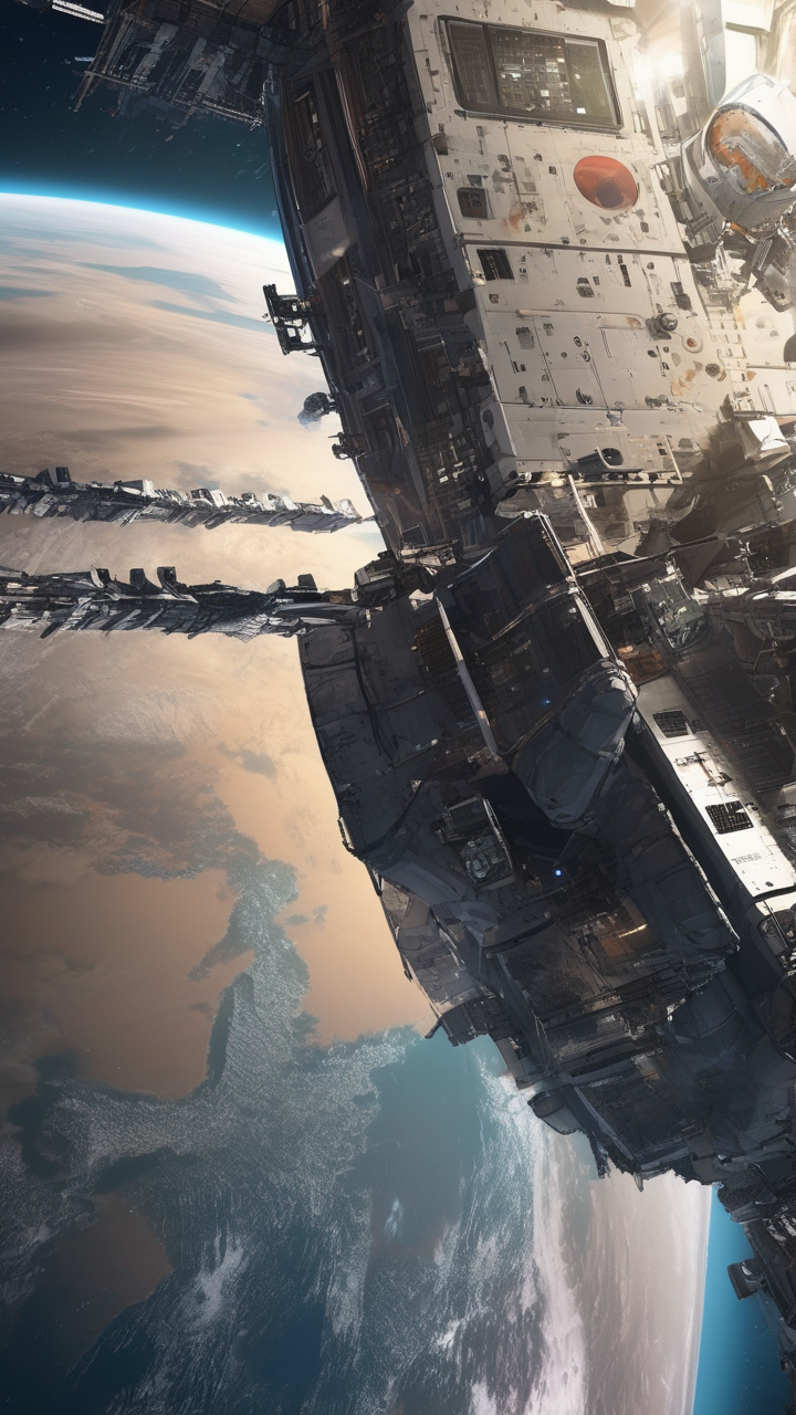 Orbital Station View