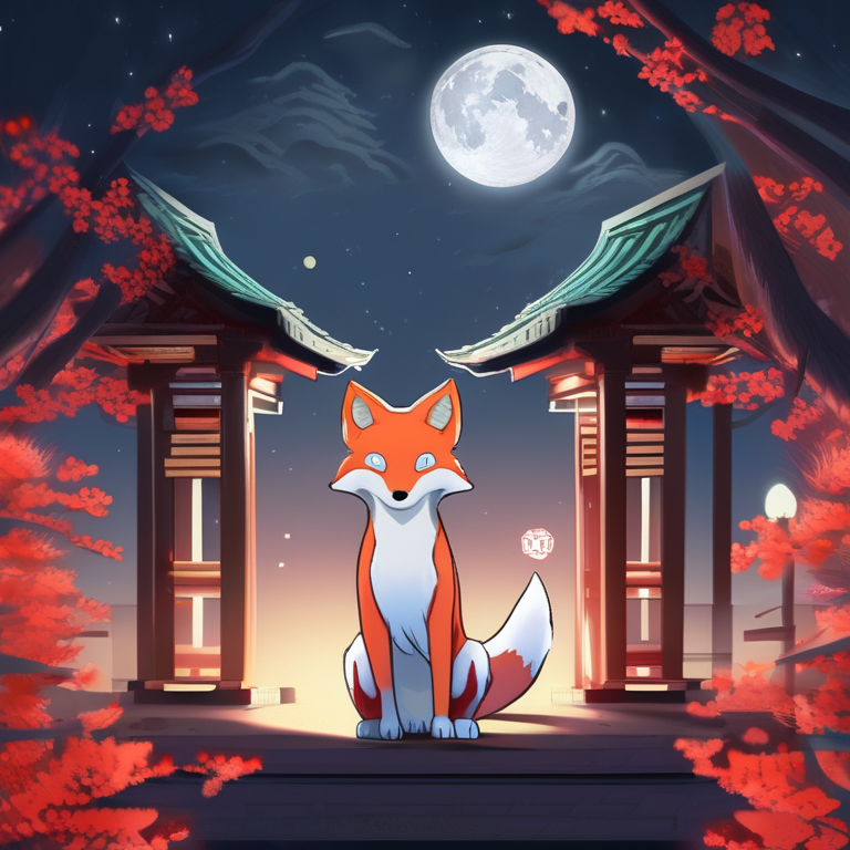 Celestial Fox Nine Tails