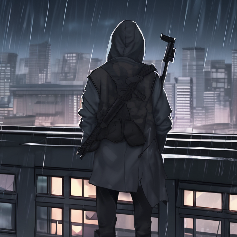 Sniper Assassin Rooftop