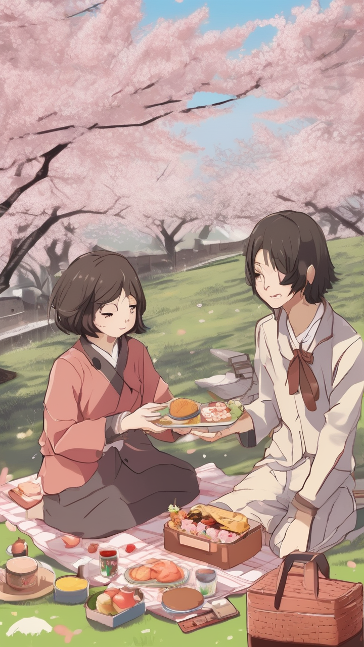 Cherry Blossom Picnic