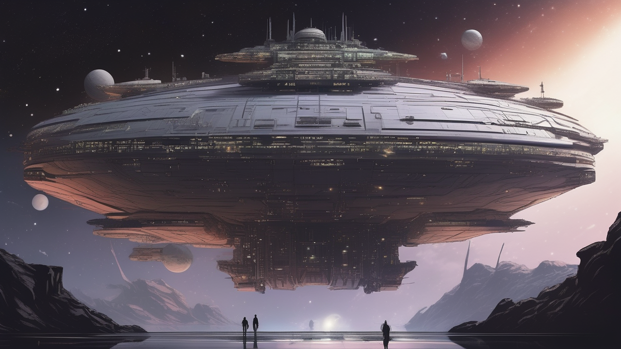 Interstellar Voyage Ship