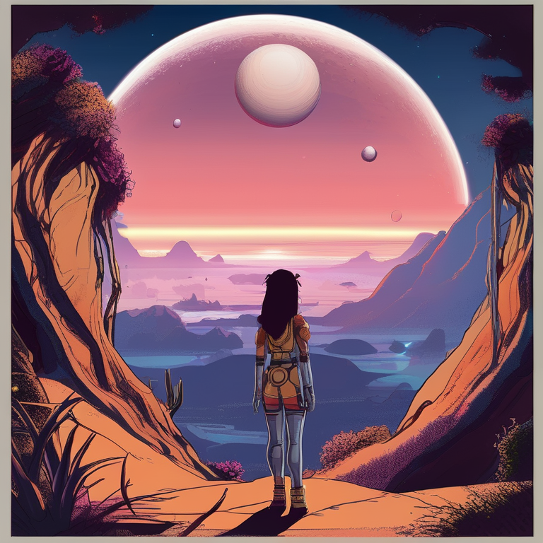 Alien Planet Sunrise