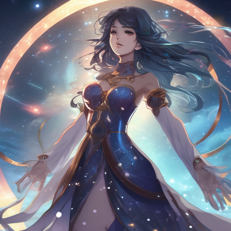 Galaxy Goddess Standing