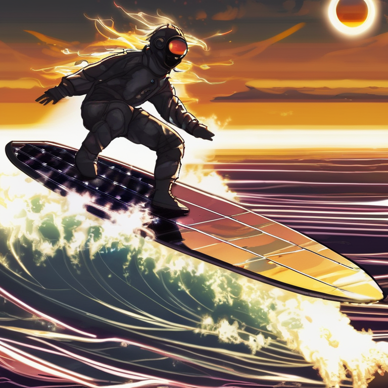 Solar Flare Surfer