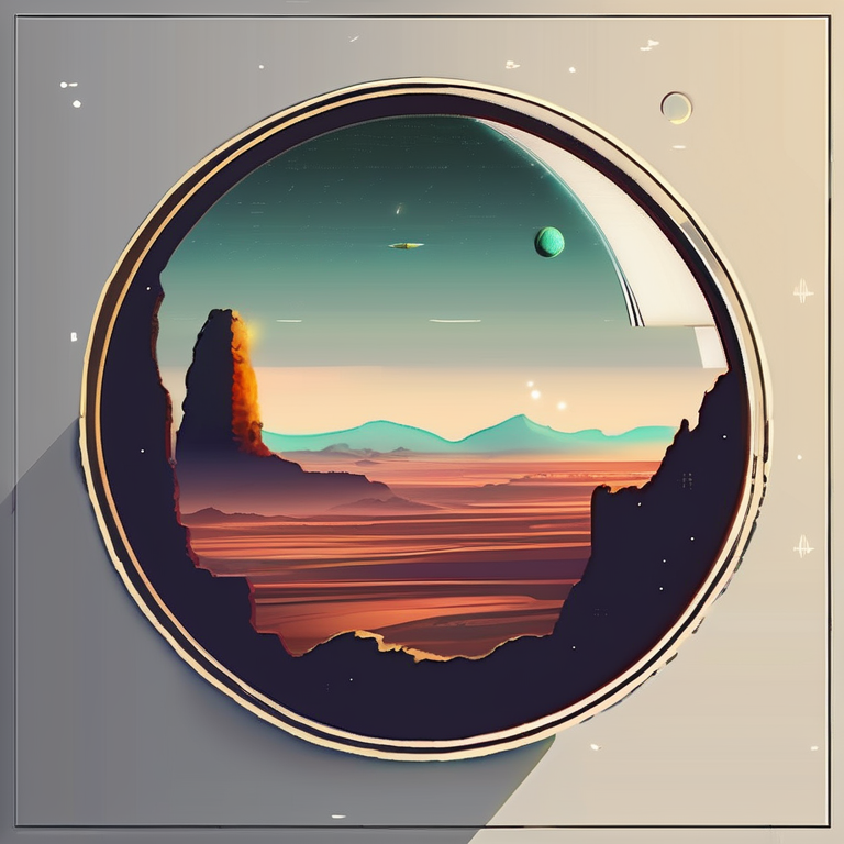 Satellite Ring Planet