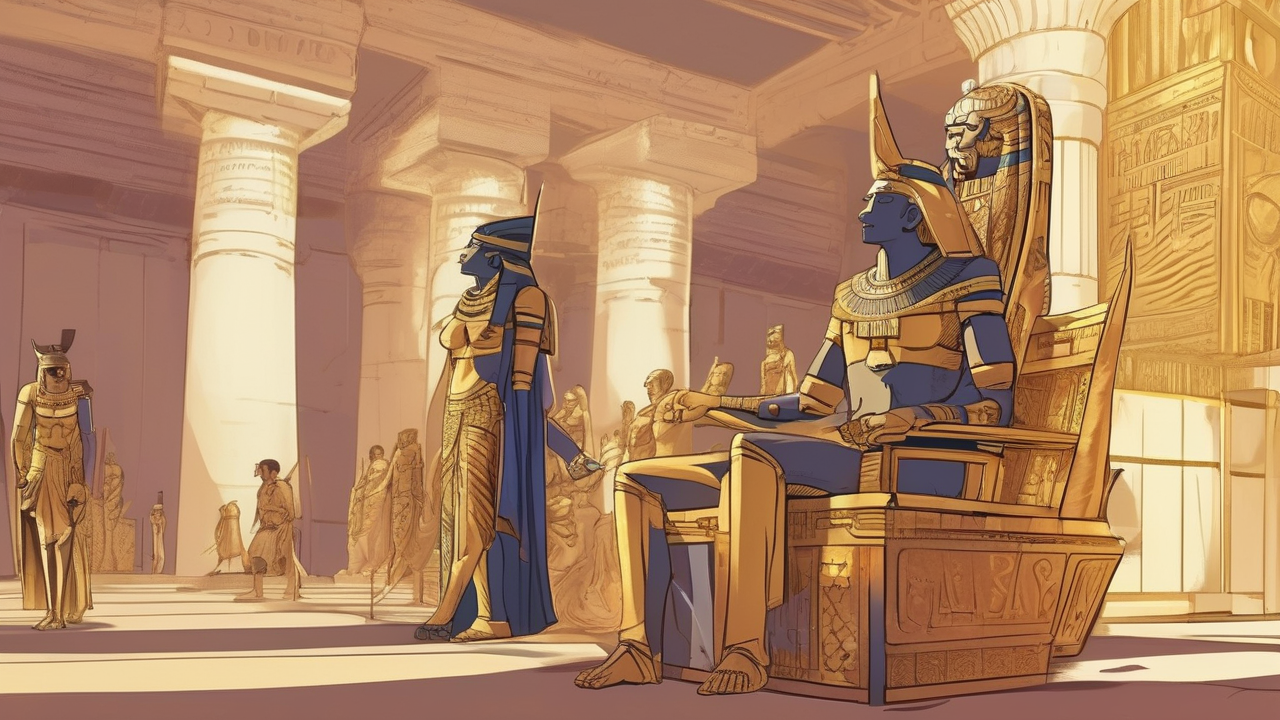 Egyptian Pharaoh Court