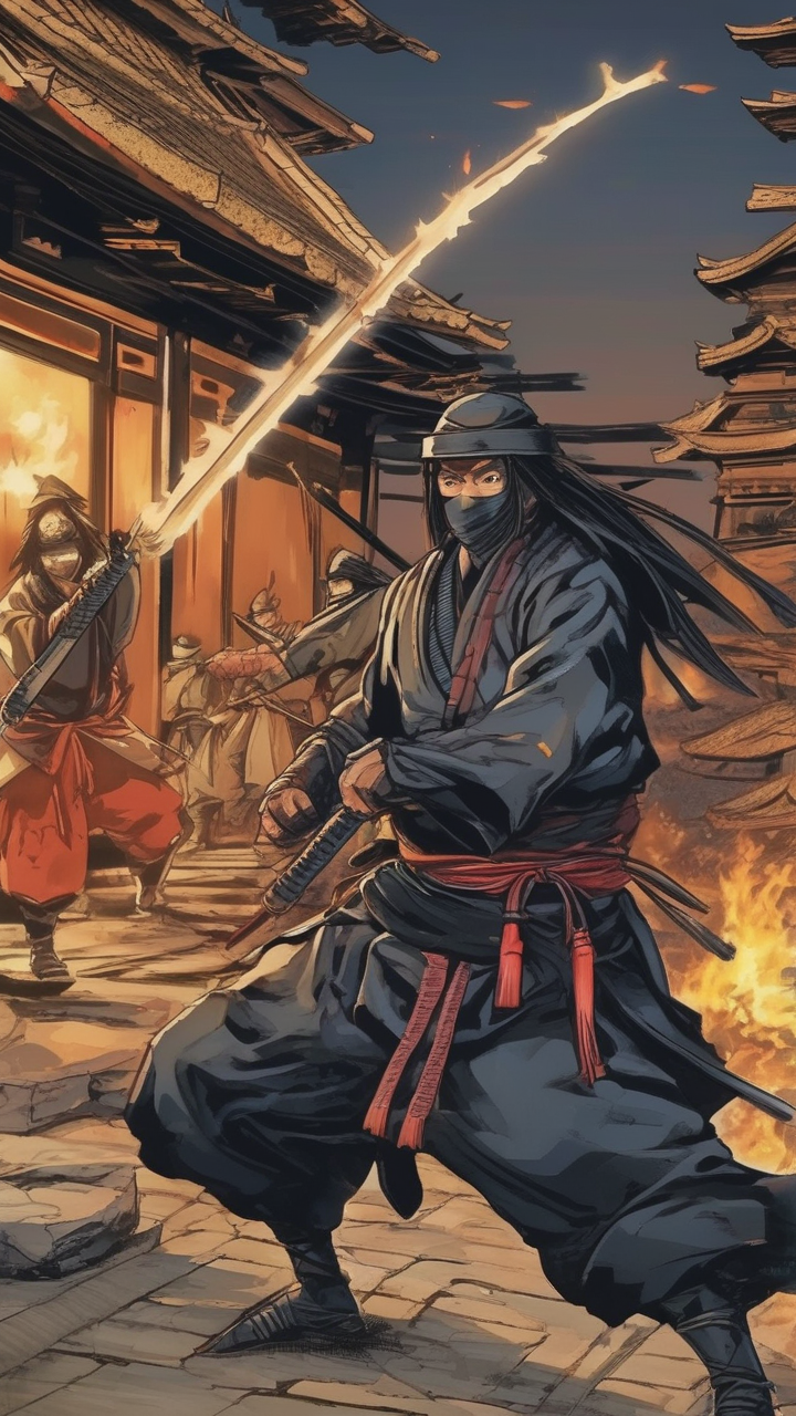 Feudal Japan Night Raid