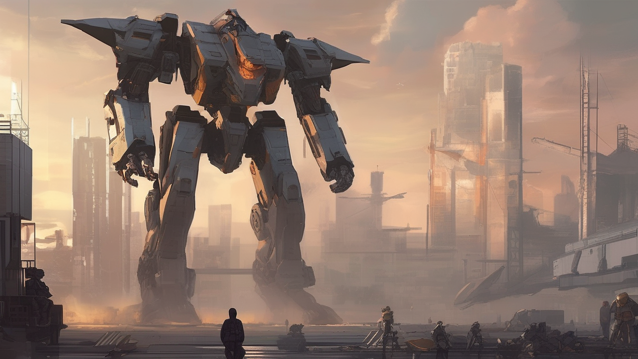 Titan Class Mech Debut