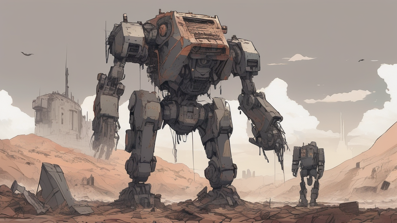 Mech Graveyard Wasteland