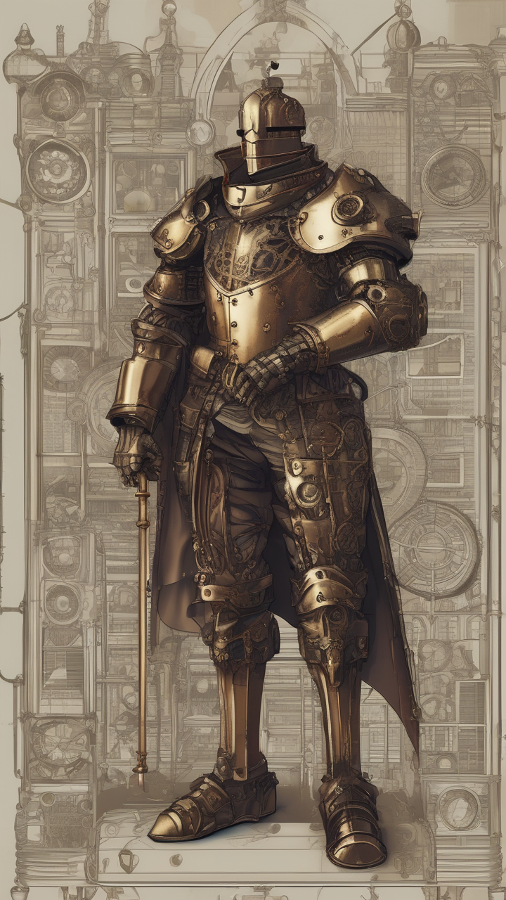 Steampunk Iron Knight