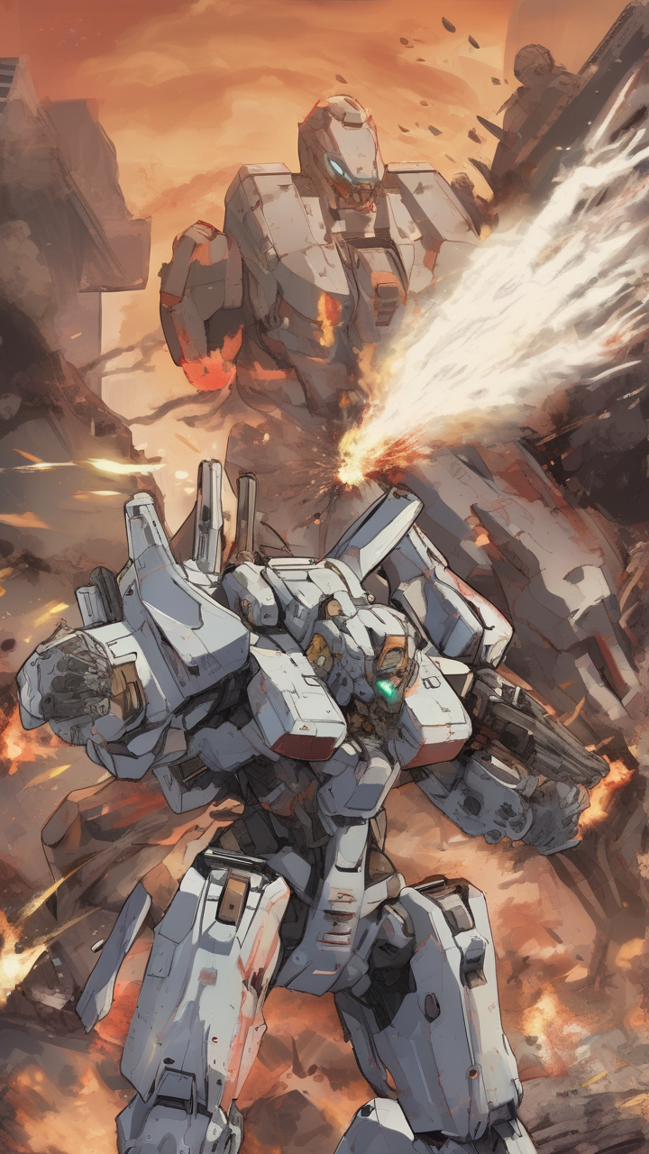 Mech Sacrifice Scene