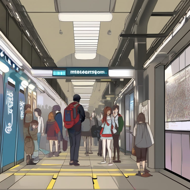 Busker Underground Station