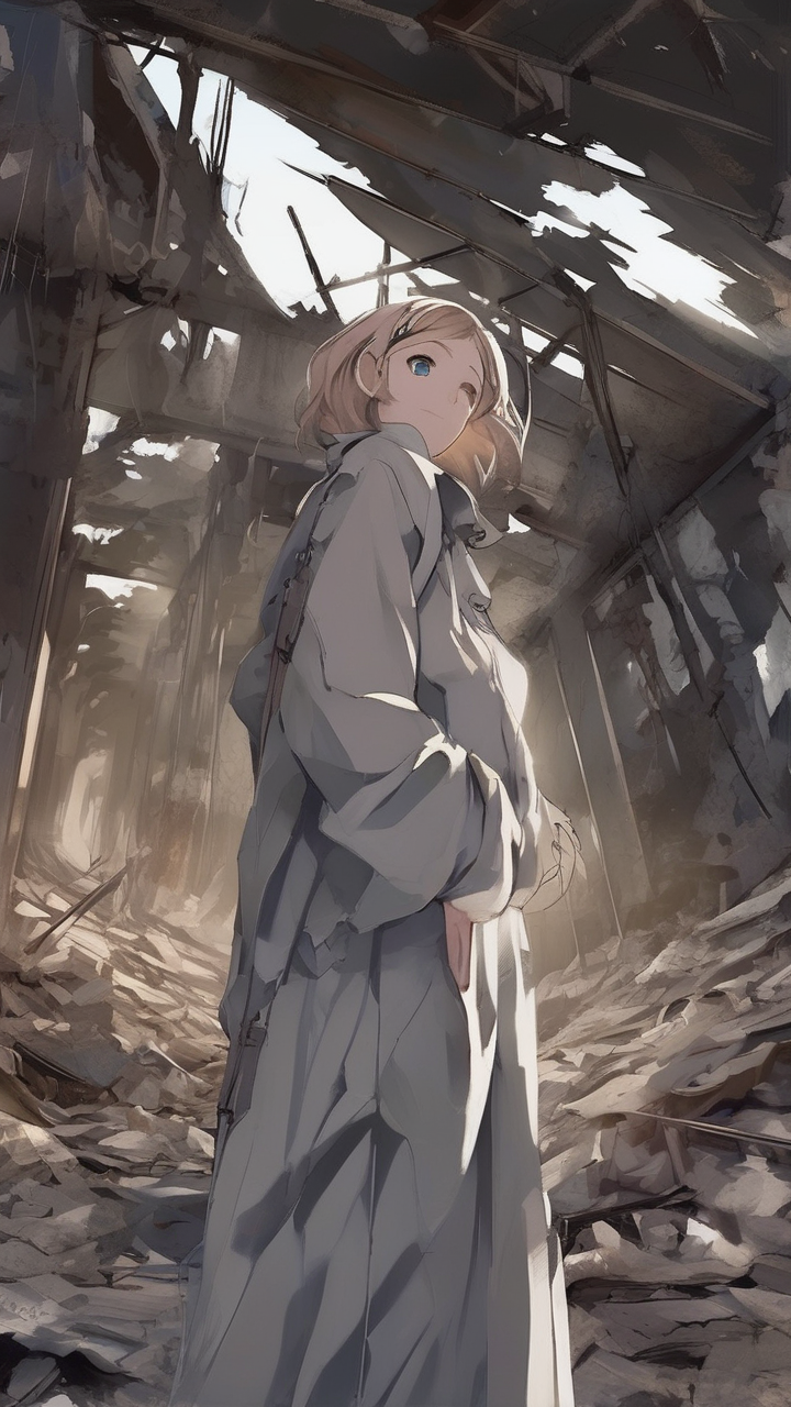 Singer in Ruins of War